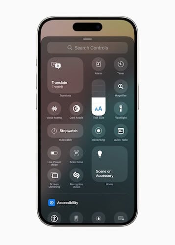 iOS 18 Control Gallery iOS 18 Control Gallery